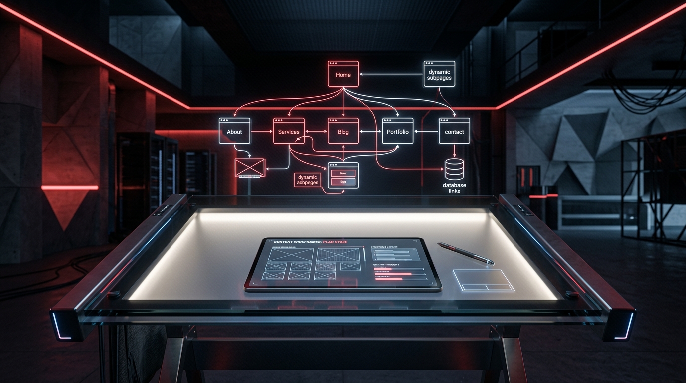 Stage 02 Plan - Information architecture and sitemap blueprints