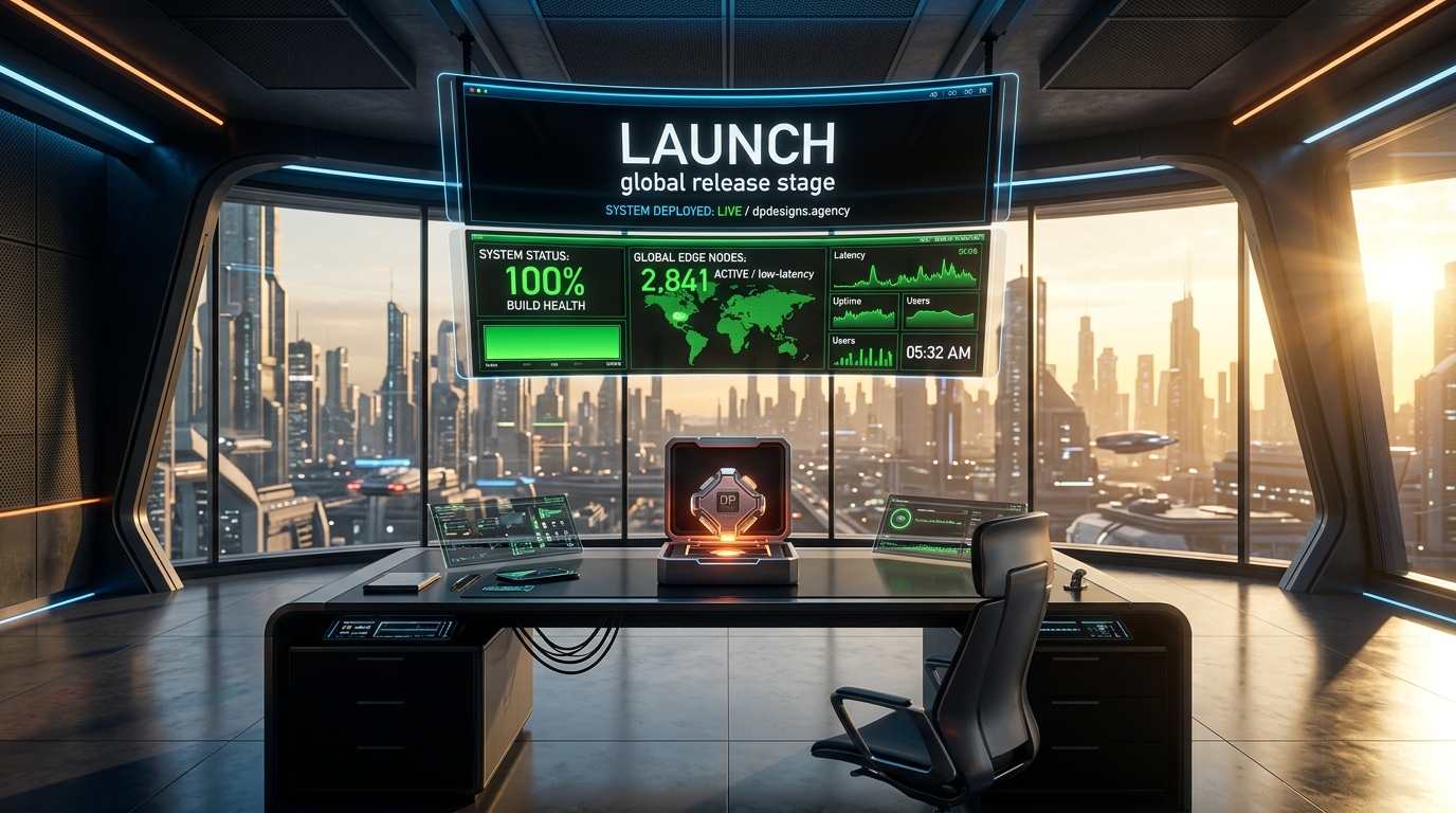 Stage 06 Launch - Global edge deployment and live telemetry